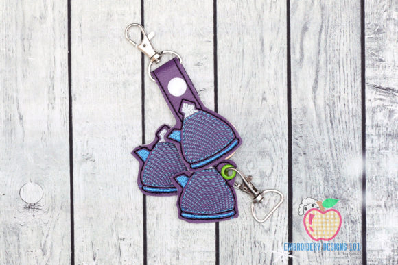 Home Kitchen Kettle ITH Keyfob