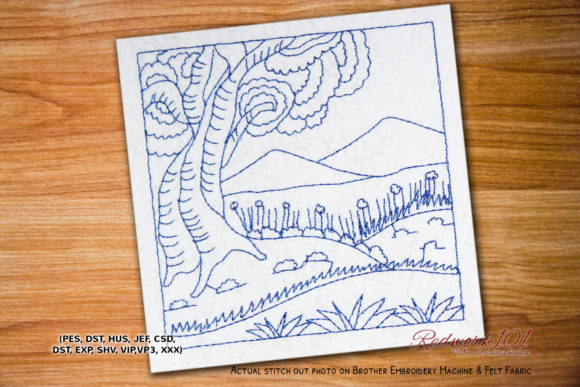 Jungle Scene Lineart Review for Embroidery Sellers
