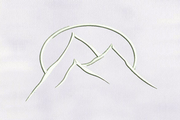 Mountain Outlines Embroidery Review