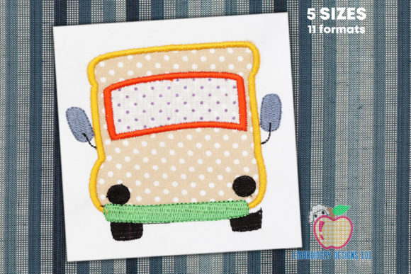 Ribbon Bow on School Bus